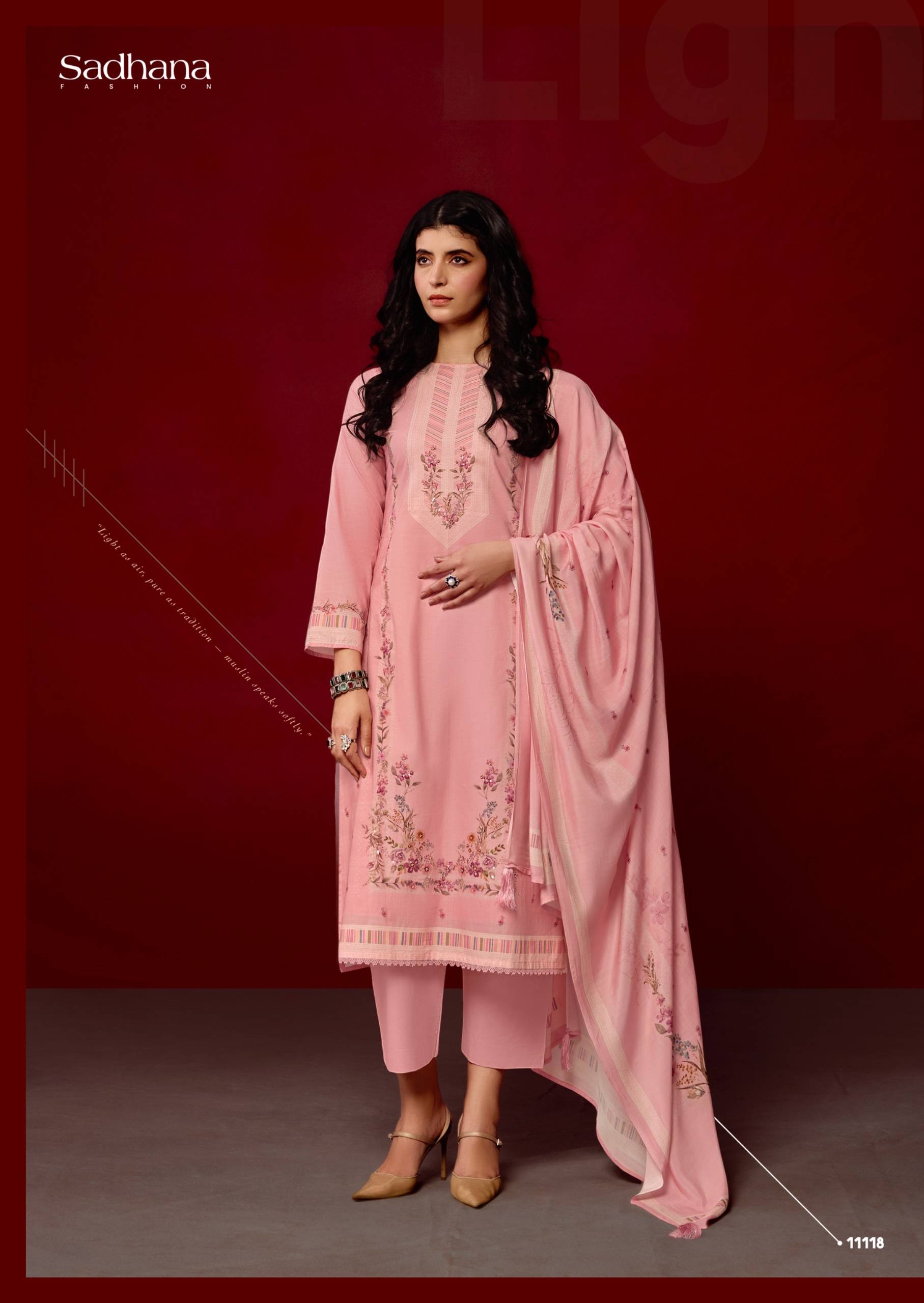 ROSALINA By SADHANA FASHION 11113 to 11118 Series Beautiful Pakistani Suits Colorful Stylish Fancy Casual Wear PURE MILANZ COTTON Dresses At Wholesale Price